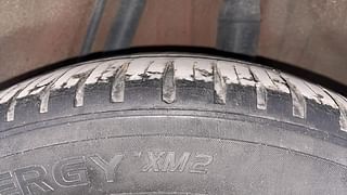 Used 2015 honda Jazz V CVT Petrol Automatic tyres LEFT REAR TYRE TREAD VIEW
