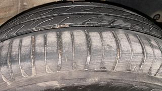 Used 2016 Mahindra KUV100 [2015-2017] K4 6 STR Petrol Manual tyres RIGHT FRONT TYRE TREAD VIEW