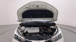 Used 2018 Toyota Yaris [2018-2021] VX CVT Petrol Automatic engine ENGINE & BONNET OPEN FRONT VIEW