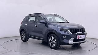 Used 2021 Kia Sonet HTX 1.0 iMT Petrol Manual exterior RIGHT FRONT CORNER VIEW