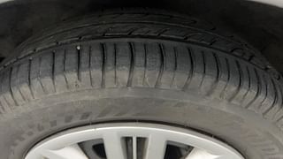 Used 2014 Hyundai Santro Xing [2007-2014] GLS Petrol Manual tyres LEFT FRONT TYRE TREAD VIEW