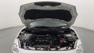 Used 2020 Maruti Suzuki Swift [2017-2021] LXI Petrol Manual engine ENGINE & BONNET OPEN FRONT VIEW