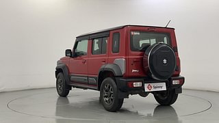 Used 2023 maruti-suzuki Jimny Alpha 1.5l Petrol AT Dual tone Petrol Automatic exterior LEFT REAR CORNER VIEW