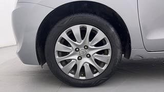 Used 2016 Maruti Suzuki Baleno [2015-2019] Zeta AT Petrol Petrol Automatic tyres LEFT FRONT TYRE RIM VIEW