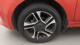 Used 2021 Tata Tiago Revotron XZ Plus Petrol Manual tyres LEFT FRONT TYRE RIM VIEW