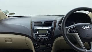 Used 2011 Hyundai Verna [2011-2015] Fluidic 1.6 VTVT EX Petrol Manual interior MUSIC SYSTEM & AC CONTROL VIEW