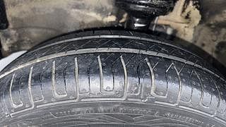 Used 2014 Maruti Suzuki Wagon R 1.0 [2010-2019] VXi Petrol Manual tyres LEFT FRONT TYRE TREAD VIEW