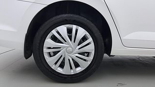 Used 2022 Volkswagen Virtus Comfortline 1.0 TSI MT Petrol Manual tyres RIGHT REAR TYRE RIM VIEW