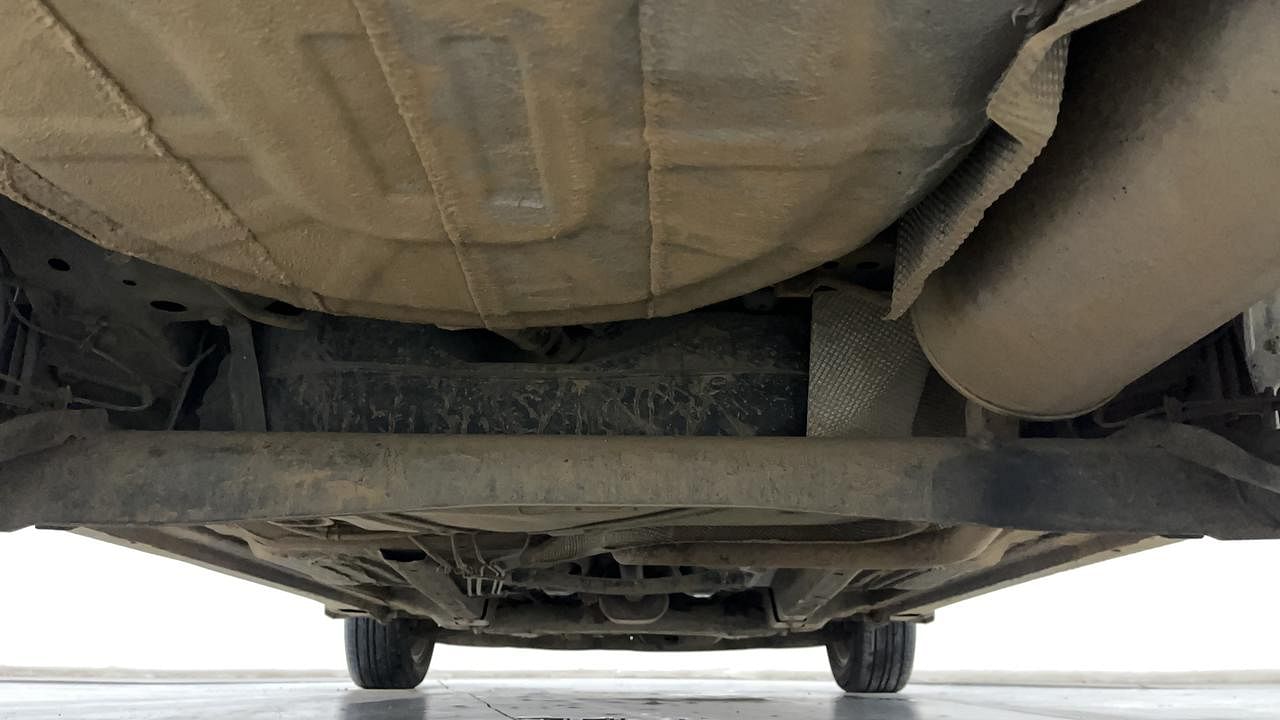 Used 2019 Ford Figo [2019-2021] Titanium AT Petrol Petrol Automatic extra REAR UNDERBODY VIEW (TAKEN FROM REAR)