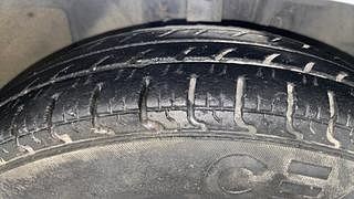 Used 2019 Datsun Redi-GO [2015-2019] A Petrol Manual tyres RIGHT FRONT TYRE TREAD VIEW