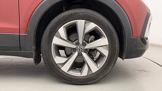 Used 2022 Volkswagen Taigun Topline 1.0 TSI MT Petrol Manual tyres RIGHT FRONT TYRE RIM VIEW