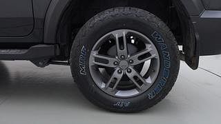 Used 2022 Mahindra Thar LX 4 STR Hard Top Petrol AT Petrol Automatic tyres LEFT REAR TYRE RIM VIEW