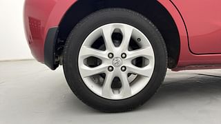Used 2018 Nissan Micra [2013-2020] XV CVT Petrol Automatic tyres RIGHT REAR TYRE RIM VIEW
