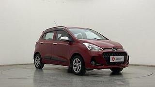 Used 2019 Hyundai Grand i10 [2017-2020] Sportz 1.2 Kappa VTVT Petrol Manual exterior RIGHT FRONT CORNER VIEW