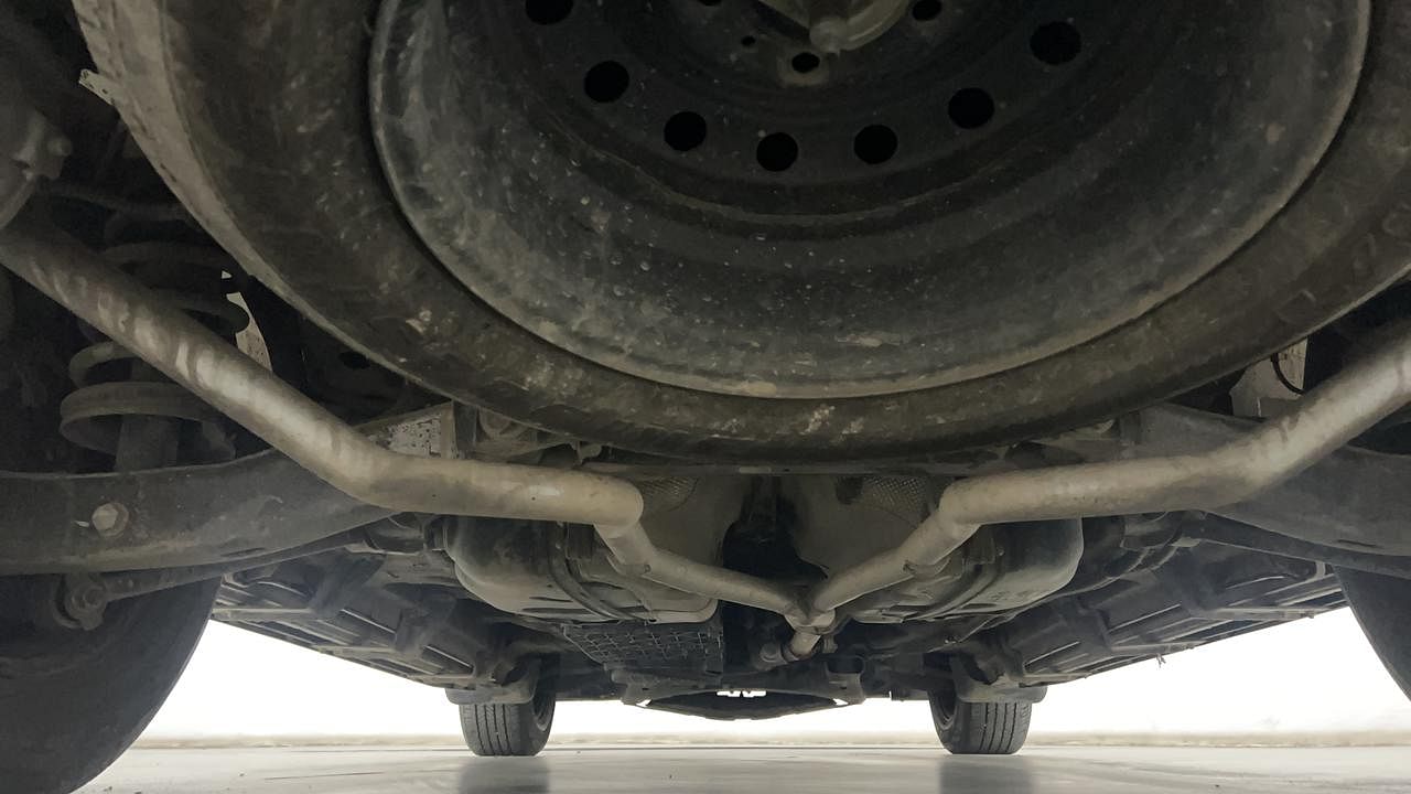 Used 2020 Mahindra XUV500 [2018-2021] W7 Diesel Manual extra REAR UNDERBODY VIEW (TAKEN FROM REAR)
