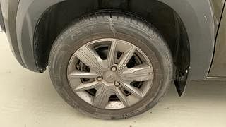 Used 2020 Renault Kwid CLIMBER 1.0 Opt Petrol Manual tyres LEFT FRONT TYRE RIM VIEW