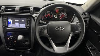 Used 2018 Mahindra KUV100 NXT K8 6 STR Dual Tone Petrol Manual interior STEERING VIEW