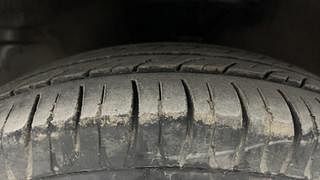Used 2014 Hyundai Santro Xing [2007-2014] GLS Petrol Manual tyres LEFT FRONT TYRE TREAD VIEW