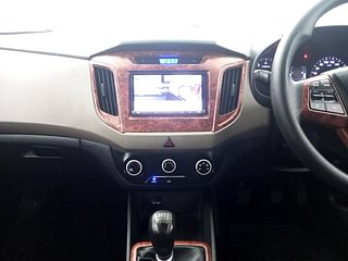 Used 2019 Hyundai Creta [2018-2020] 1.6 E+ VTVT Petrol Manual interior MUSIC SYSTEM & AC CONTROL VIEW