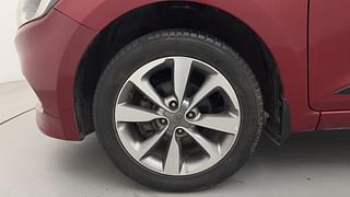 Used 2015 Hyundai Elite i20 [2014-2018] Asta 1.2 Petrol Manual tyres LEFT FRONT TYRE RIM VIEW