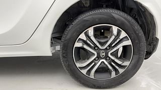 Used 2021 Tata Tiago Revotron XZ Petrol Manual tyres LEFT REAR TYRE RIM VIEW