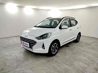 Used 2022 Hyundai Grand i10 Nios Asta AMT 1.2 Kappa VTVT Petrol Automatic exterior LEFT FRONT CORNER VIEW