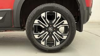 Used 2022 Renault Kiger RXT (O) AMT Dual Tone Petrol Automatic tyres LEFT REAR TYRE RIM VIEW
