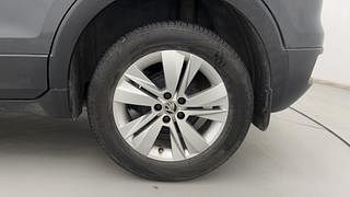 Used 2022 Skoda Kushaq Ambition 1.0L TSI MT Petrol Manual tyres LEFT REAR TYRE RIM VIEW