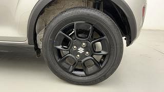 Used 2021 Maruti Suzuki Ignis Zeta AMT Petrol Petrol Automatic tyres LEFT REAR TYRE RIM VIEW