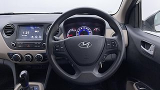 Used 2017 Hyundai Grand i10 [2017-2020] Sportz (O) AT 1.2 Kappa VTVT Petrol Automatic interior STEERING VIEW