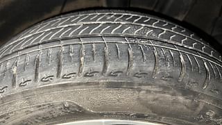 Used 2022 Hyundai Grand i10 Nios Sportz 1.2 Kappa VTVT Dual Tone Petrol Manual tyres LEFT REAR TYRE TREAD VIEW