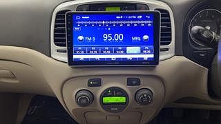 Used 2010 Hyundai Verna [2006-2010] VTVT SX 1.6 Petrol Manual interior MUSIC SYSTEM & AC CONTROL VIEW