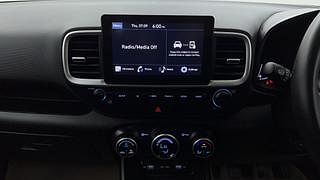 Used 2022 Hyundai Venue [2019-2022] S+ 1.2 Petrol Manual interior MUSIC SYSTEM & AC CONTROL VIEW