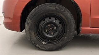 Used 2010 Maruti Suzuki A-Star [2008-2012] Vxi Petrol Manual tyres LEFT FRONT TYRE RIM VIEW