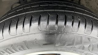 Used 2019 Tata Nexon [2017-2020] XZA Plus AMT Petrol Petrol Automatic tyres LEFT FRONT TYRE TREAD VIEW