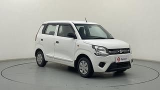 Used 2021 Maruti Suzuki Wagon R 1.0 [2019-2022] LXI CNG Petrol+cng Manual exterior RIGHT FRONT CORNER VIEW