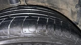 Used 2023 Tata Nexon XZ Plus S Petrol Manual tyres RIGHT REAR TYRE TREAD VIEW