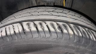 Used 2022 Nissan Magnite XV Petrol Manual tyres LEFT FRONT TYRE TREAD VIEW
