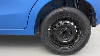 Used 2016 Maruti Suzuki Celerio VXI CNG Petrol+cng Manual tyres LEFT REAR TYRE RIM VIEW