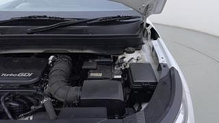 Used 2021 Hyundai Venue [2019-2022] SX 1.0  Turbo iMT Petrol Manual engine ENGINE LEFT SIDE HINGE & APRON VIEW