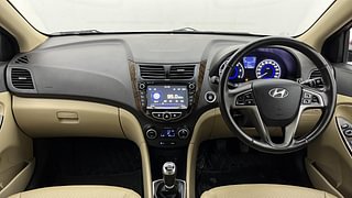 Used 2017 Hyundai Fluidic Verna 4S [2015-2017] 1.6 CRDi SX Diesel Manual interior DASHBOARD VIEW