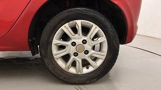 Used 2017 Tata Tiago [2016-2020] Revotron XZ Petrol Manual tyres LEFT REAR TYRE RIM VIEW