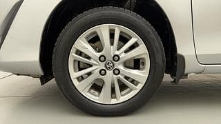 Used 2018 Toyota Yaris [2018-2021] V CVT Petrol Automatic tyres LEFT FRONT TYRE RIM VIEW