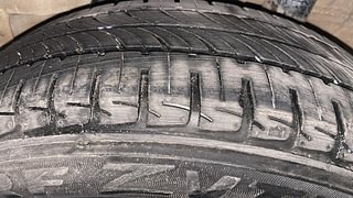 Used 2015 honda Jazz V Petrol Manual tyres LEFT REAR TYRE TREAD VIEW