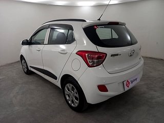 Used 2015 Hyundai Grand i10 [2013-2017] Sportz 1.2 Kappa VTVT Petrol Manual exterior LEFT REAR CORNER VIEW