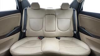 Used 2013 Hyundai Verna [2011-2015] Fluidic 1.6 VTVT SX Opt AT Petrol Automatic interior REAR SEAT CONDITION VIEW