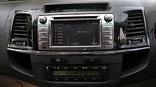 Used 2014 Toyota Fortuner [2012-2016] 3.0 4x2 AT Diesel Automatic interior MUSIC SYSTEM & AC CONTROL VIEW