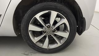 Used 2014 Hyundai Elite i20 [2014-2018] Asta 1.2 Petrol Manual tyres LEFT REAR TYRE RIM VIEW