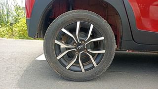 Used 2017 Mahindra KUV100 NXT K8 6 STR Petrol Manual tyres RIGHT REAR TYRE RIM VIEW