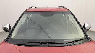 Used 2021 Mahindra XUV 300 W8 (O) AMT Petrol Petrol Automatic exterior FRONT WINDSHIELD VIEW